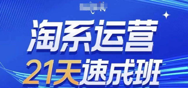 淘系运营21天速成班(更新24年8月)，0基础轻松搞定淘系运营，不做假把式-苍穹网创