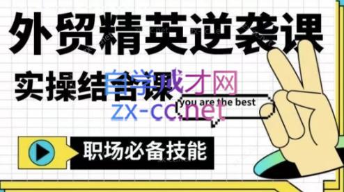 大表姐·外贸精英逆袭-实操综合课-苍穹网创