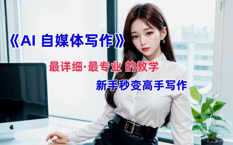AI自媒体文章创作全网最详细教程，新手秒变写作高手，多方位发展-苍穹网创