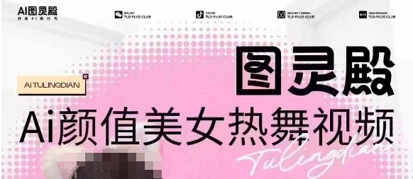 全网首发，原价988图灵殿AI颜值美女热舞视频，云端生图，轻松过原创-苍穹网创