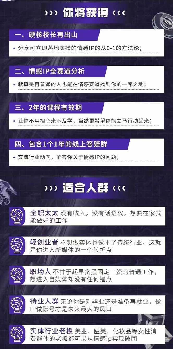 图片[1]-情感直播IP短视频全通大课，普通人的IP之路从情感赛道开始(18节-苍穹网创
