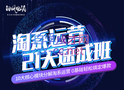 淘系运营21天速成班(更新7月)-苍穹网创