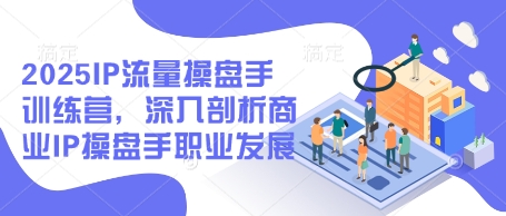 2025IP流量操盘手训练营，深入剖析商业IP操盘手职业发展-苍穹网创
