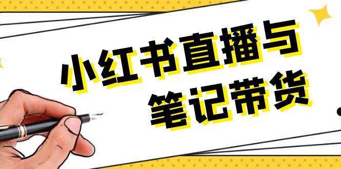 小红书直播与笔记带货：选品、上架、笔记写作、视频剪辑及直播话术等-苍穹网创