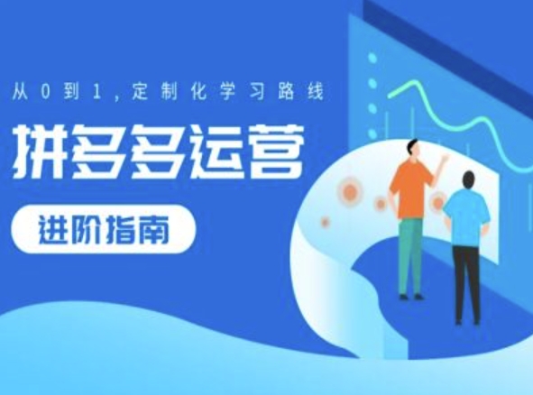 拼多多运营进阶指南，从0到1定制化学习路线-苍穹网创
