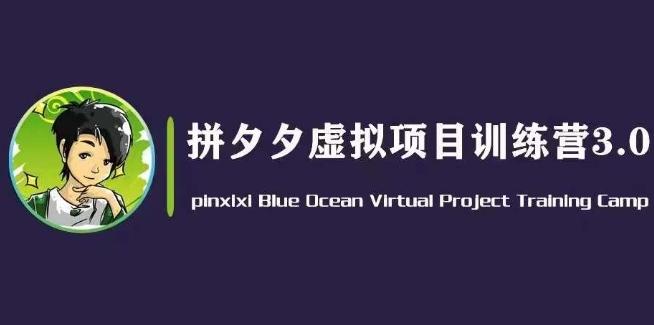 黄岛主·拼夕夕虚拟变现3.0，蓝海平台的虚拟项目，单天50-500+纯利润-苍穹网创