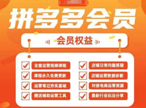 2025拼多多运营实战课，40节全流程教学，覆盖拼多多运营全链路-苍穹网创