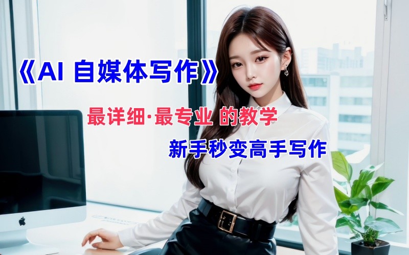 全网最全最细最专业的“AI自媒体写作”教学，新手小白秒变写作高手！-苍穹网创