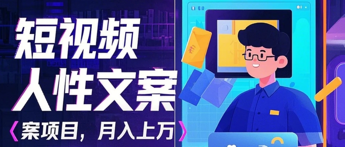 利用AI自动制作短视频人性文案项目：揭秘月入上万的精准流量变现秘籍-苍穹网创