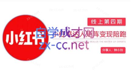 钟小铃·小红书达人陪跑计划第四期-苍穹网创