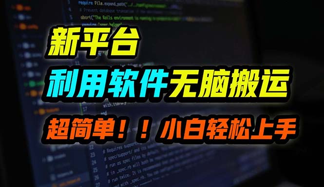 B站平台用软件无脑搬运，月赚10000+，小白也能轻松上手-苍穹网创