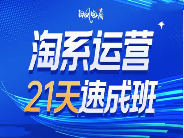 淘系运营21天速成班35期，年前最后一波和2025方向-苍穹网创