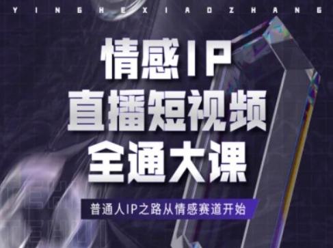 情感IP直播短视频全通大课，普通人IP之路从情感赛道开始-苍穹网创