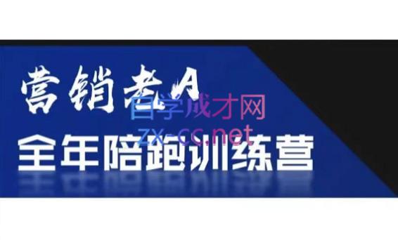 老A营销训练营(更新8月)-苍穹网创