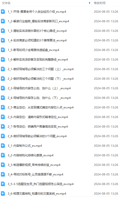 图片[1]-实体店老板获客特训营：认知、定位、文案、矩阵、直播、AI等(72节-苍穹网创