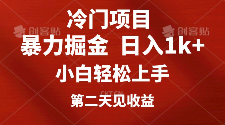 冷门项目，靠一款软件定制头像引流 日入1000+小白轻松上手，第二天见收益-苍穹网创